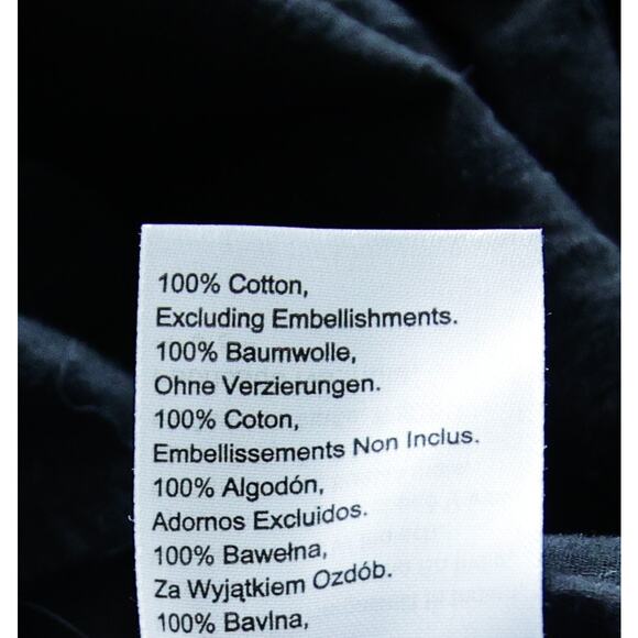 COTTON ON black ruffle Asymmetrical Midi Dress size 8 M - Picture 5 of 5